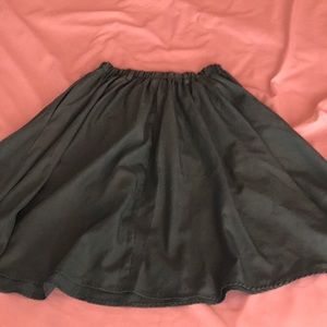 green flowly skater skirt.